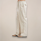 Brooks | Men’s Drawstring Casual Pants | Straight Leg Side Pockets Everyday Wear-Men Pants-Pick NewYork