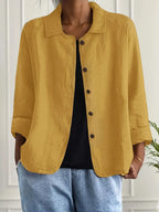 Ava | Women's Button Front Shirt | Long Sleeve-Women Shirt-Pick NewYork