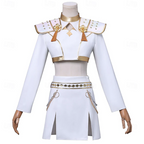 Celeste | Women’s K-Pop Costume Set | Shoulder Panels Mini Skirt-Women Costume Set-Pick NewYork