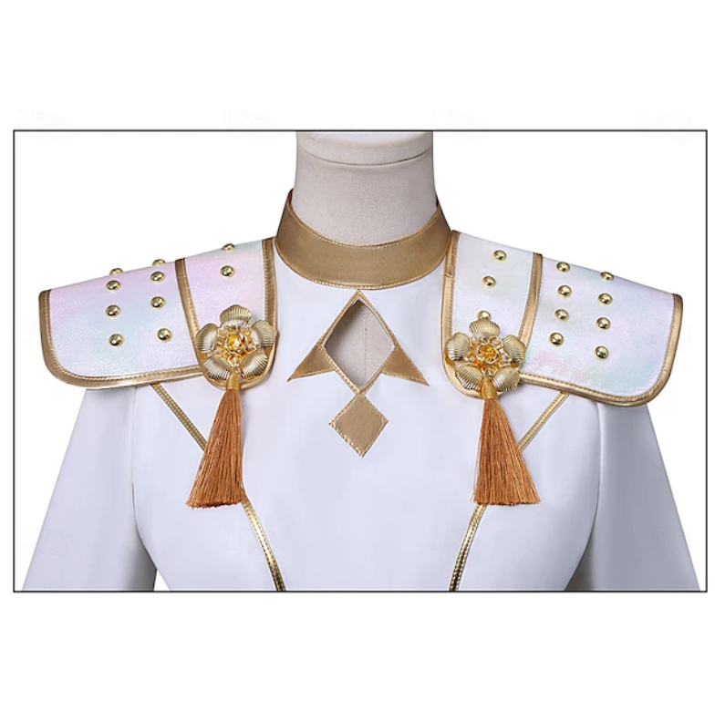 Celeste | Women’s K-Pop Costume Set | Shoulder Panels Mini Skirt-Women Costume Set-Pick NewYork