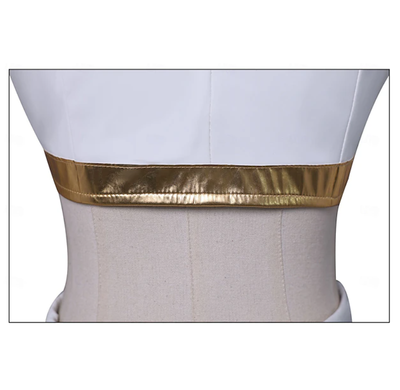 Celeste | Women’s K-Pop Costume Set | Shoulder Panels Mini Skirt-Women Costume Set-Pick NewYork