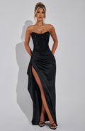 Celeste | Women's Strapless Maxi Dress | Sequin Bodice Evening Event Wear-Women Dress-Pick NewYork
