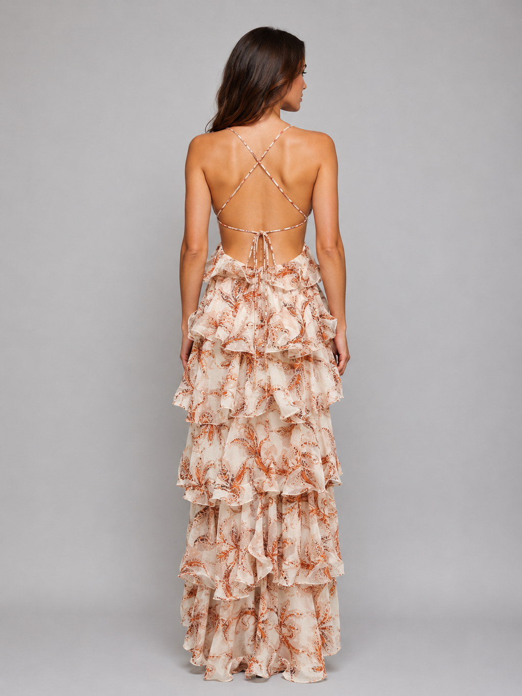 Celestine | Women's Tiered Maxi Dress | Ruffle Wedding Guest Dress-Women Dress-Pick NewYork