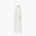 Celina | Women’s Halter Maxi Dress | Ruched Bodice Wedding Guest Dress-Women Dress-Pick NewYork