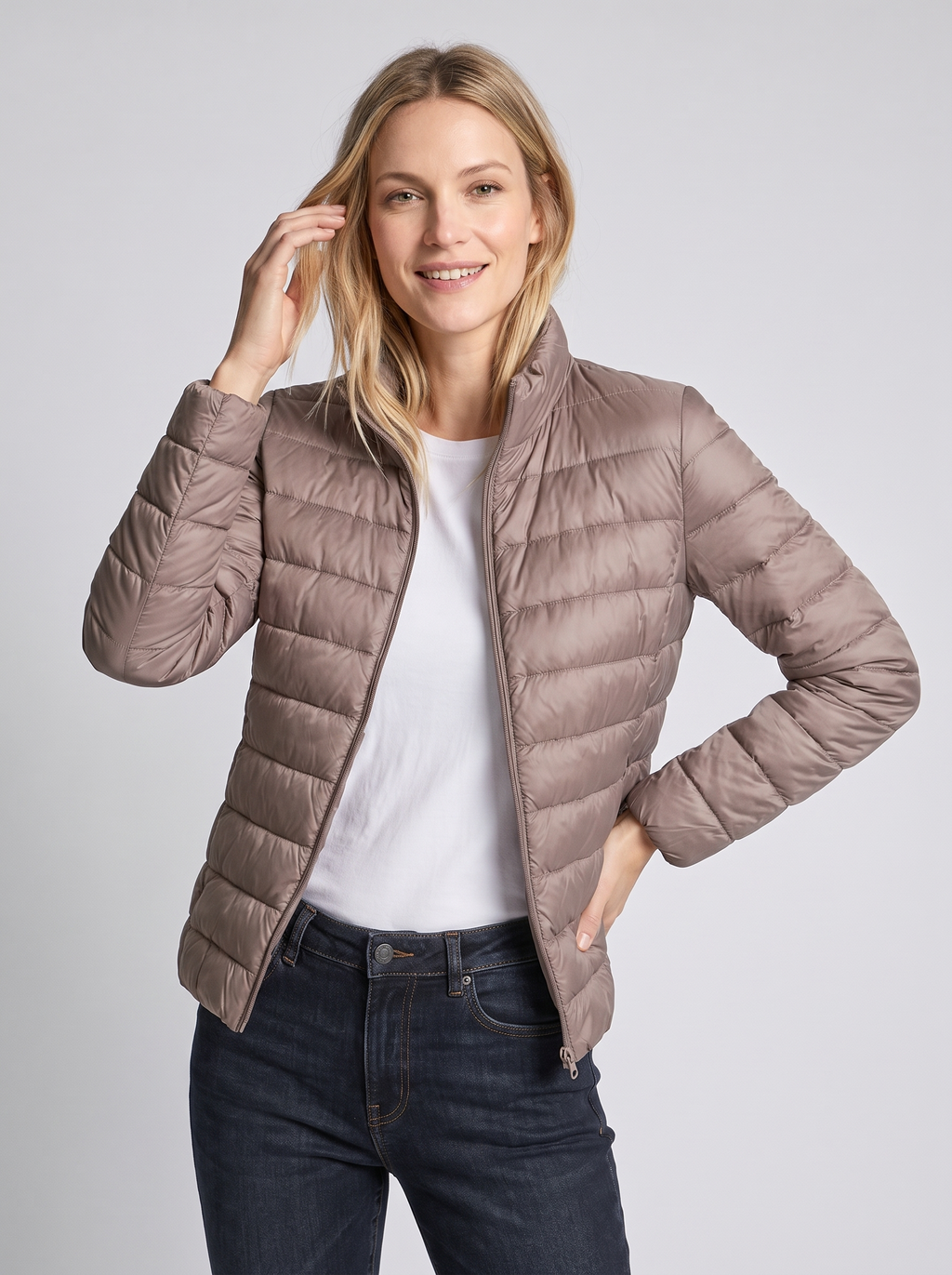 Chloe | Women's Quilted Puffer Jacket | Stand Collar-Pick NewYork