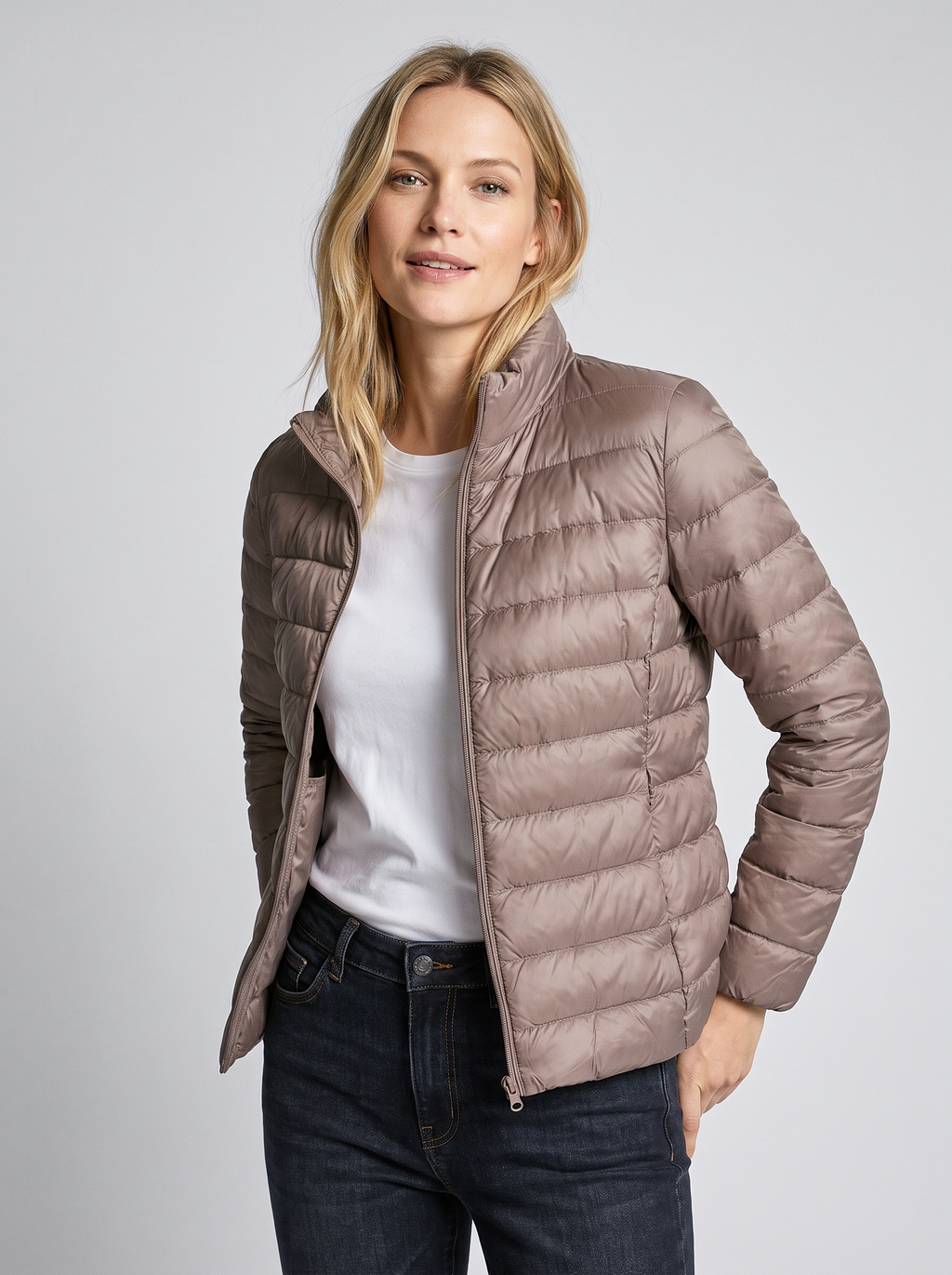 Chloe | Women's Quilted Puffer Jacket | Stand Collar-Pick NewYork