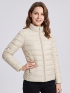 Chloe | Women's Quilted Puffer Jacket | Stand Collar-Pick NewYork