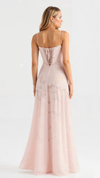 Clair | Women’s Floral Pattern Maxi Dress | Spaghetti Straps Floor Length Wedding Guest-Women Dress-Pick NewYork