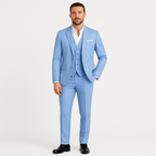 Cody | Men’s Three Piece Suit Set | Single Button Blazer Vest Formal Wear-Men Outfit Set-Pick NewYork