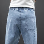 Colton | Men’s Jogger Jeans | Drawstring Waist Tapered Leg Everyday Wear-Men Pants-Pick NewYork