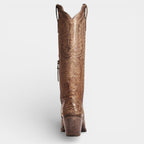 Dakota | Women's Western Knee High Boots | Embroidered Block Heel-Women Shoes-Pick NewYork