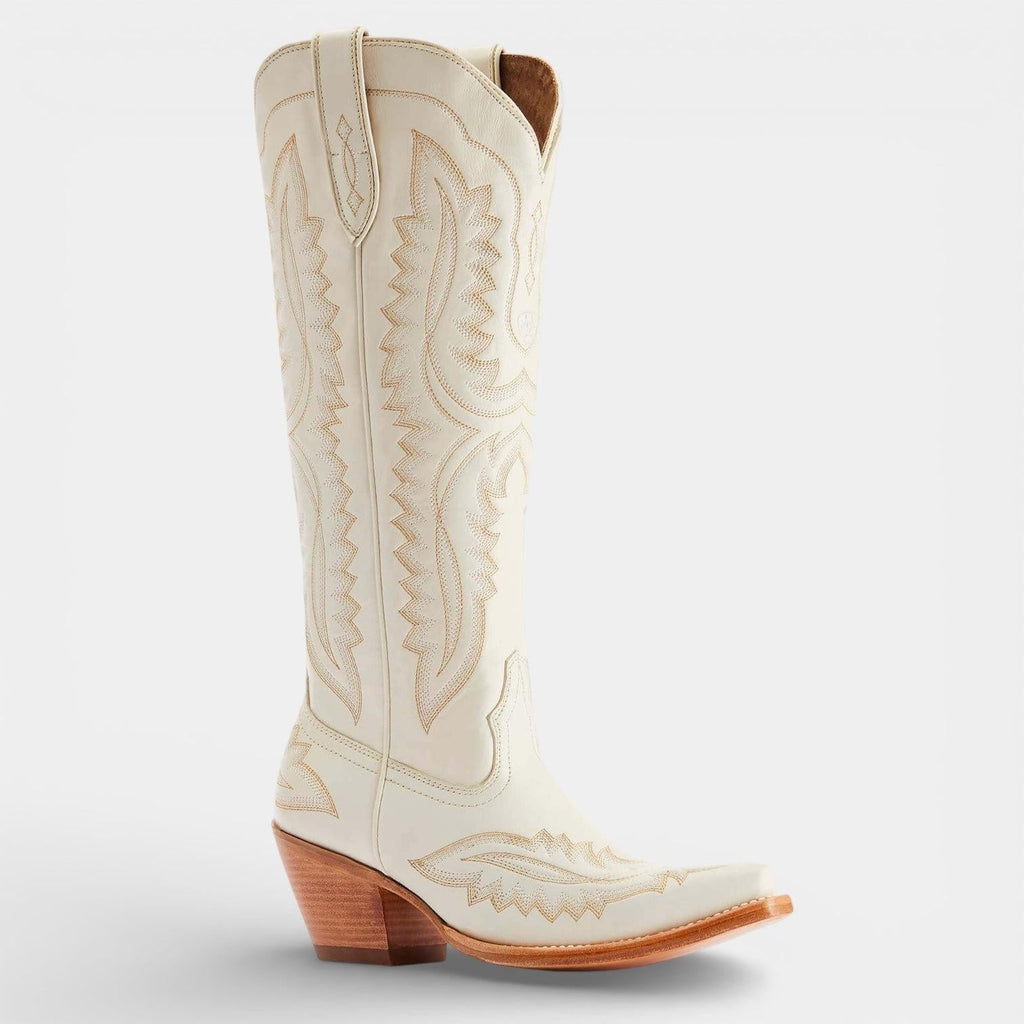 Dakota | Women's Western Knee High Boots | Embroidered Block Heel-Women Shoes-Pick NewYork