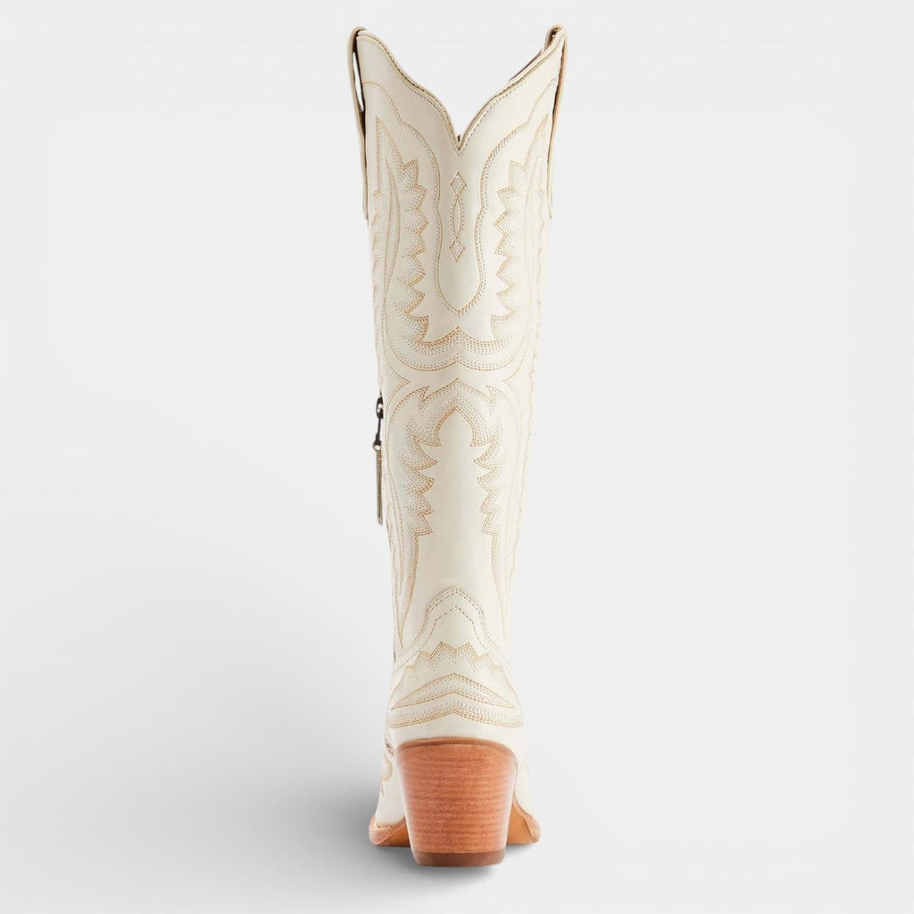 Dakota | Women's Western Knee High Boots | Embroidered Block Heel-Women Shoes-Pick NewYork