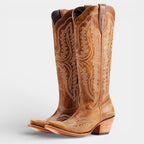 Dakota | Women's Western Knee High Boots | Embroidered Block Heel-Women Shoes-Pick NewYork