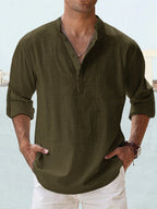 Noah | Men's Button Down Shirt | Long Sleeve-Men Shirt-Pick NewYork
