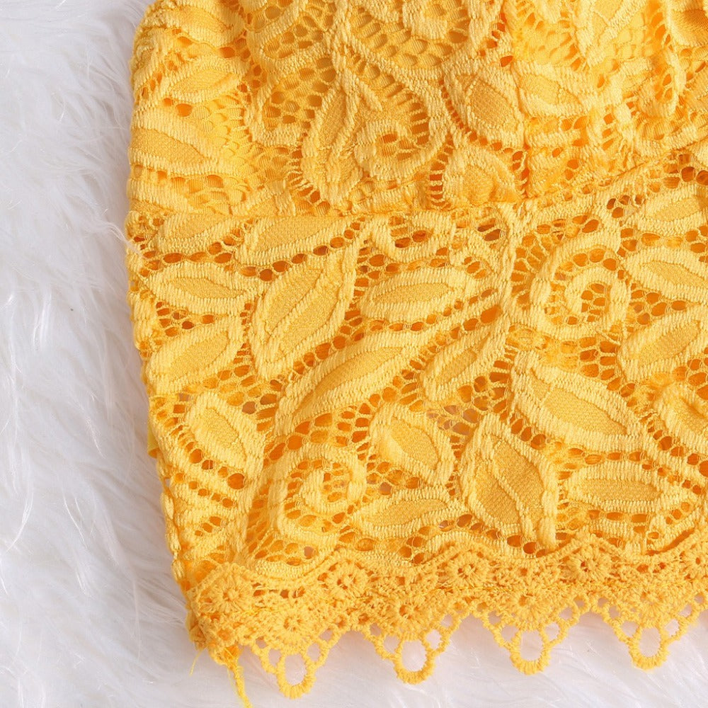 Ava | Women's Mesh Crop Top | Spaghetti Strap Summer-Women Top-Pick NewYork