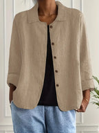 Ava | Women's Button Front Shirt | Long Sleeve-Women Shirt-Pick NewYork