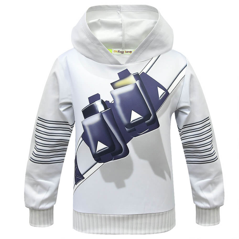 Jaxon | Unisex Marshmello Costume Set | LED Helmet Cosplay Outfit-Costume Set-Pick NewYork