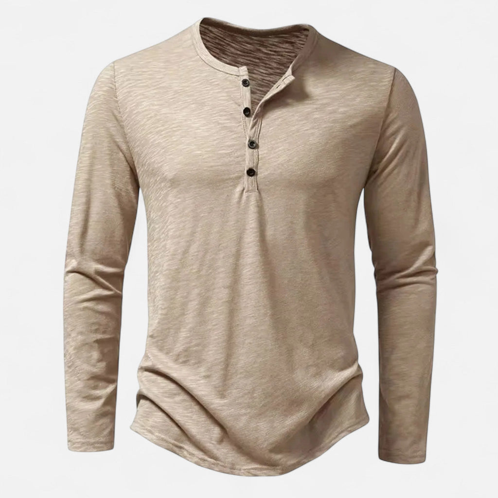 Blake | Men's Henley Shirt | Long Sleeve-Men Long Sleeve-Pick NewYork