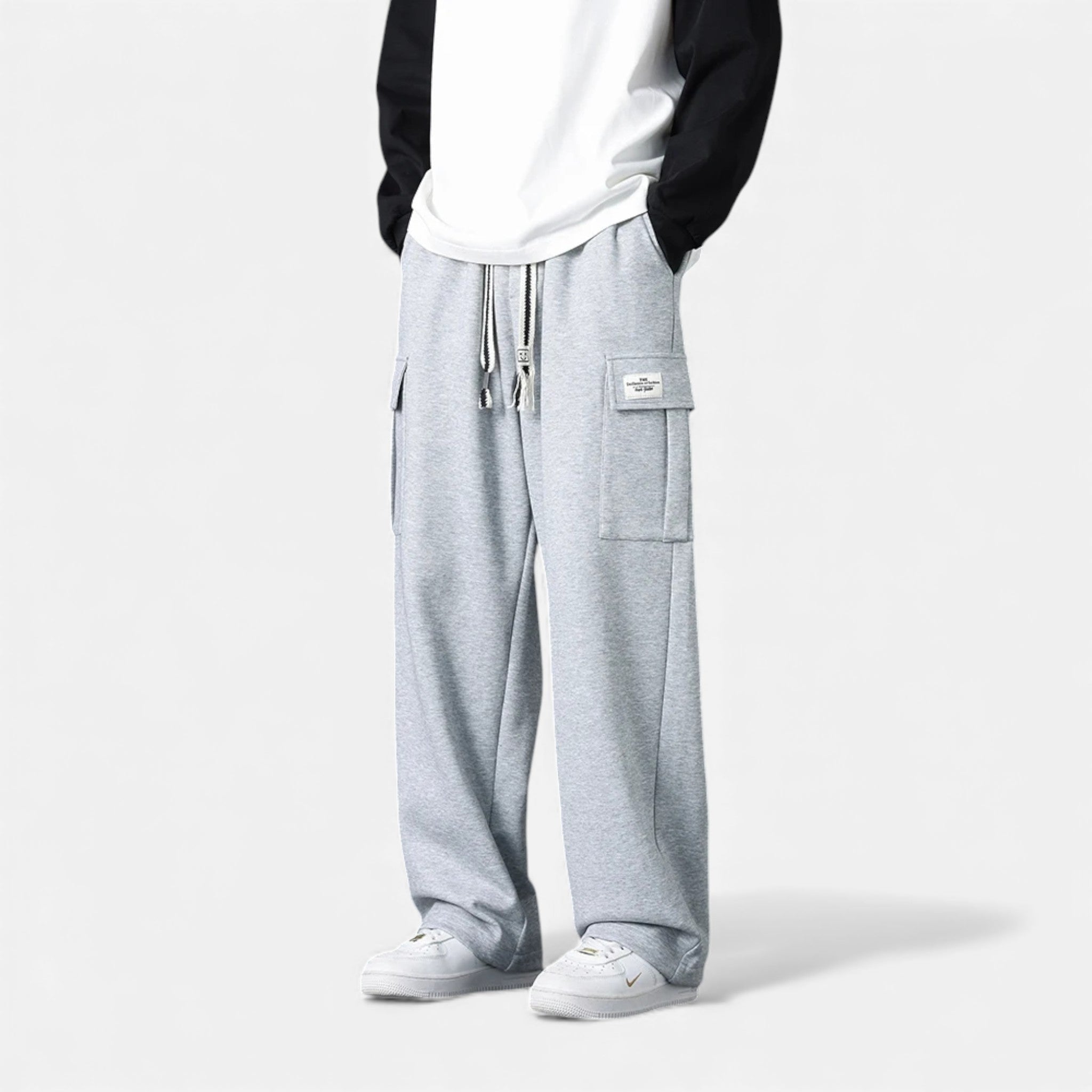Ryder | Men's Cargo Pants | Wide Leg-Men Pants-Pick NewYork