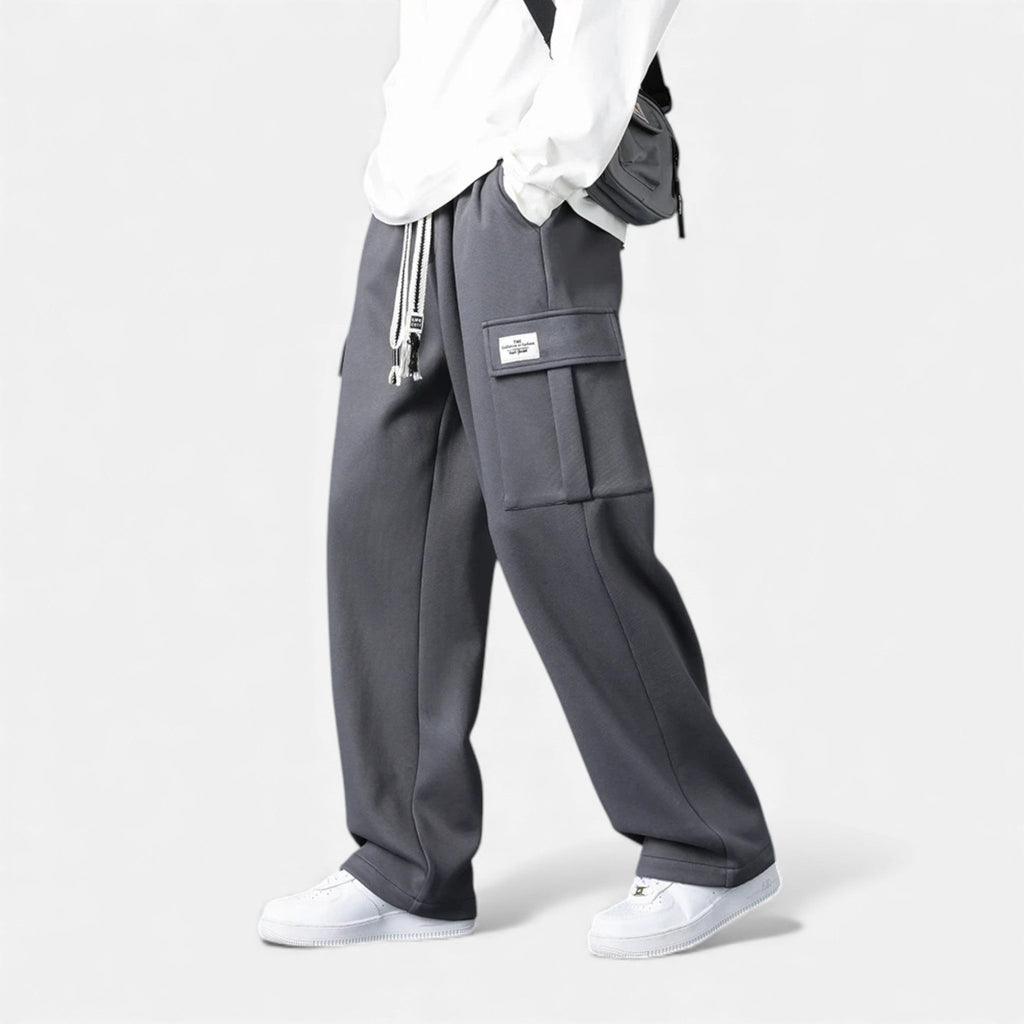 Ryder | Men's Cargo Pants | Wide Leg-Men Pants-Pick NewYork