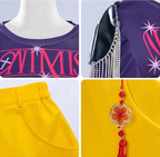Ember | Women’s K-Pop Costume Set | Graphic Crop Top Mini Skirt-Women Costume Set-Pick NewYork