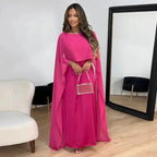 Charlotte | Women's Cape Maxi Dress | Mother Of The Bride-Women Dress-Pick NewYork