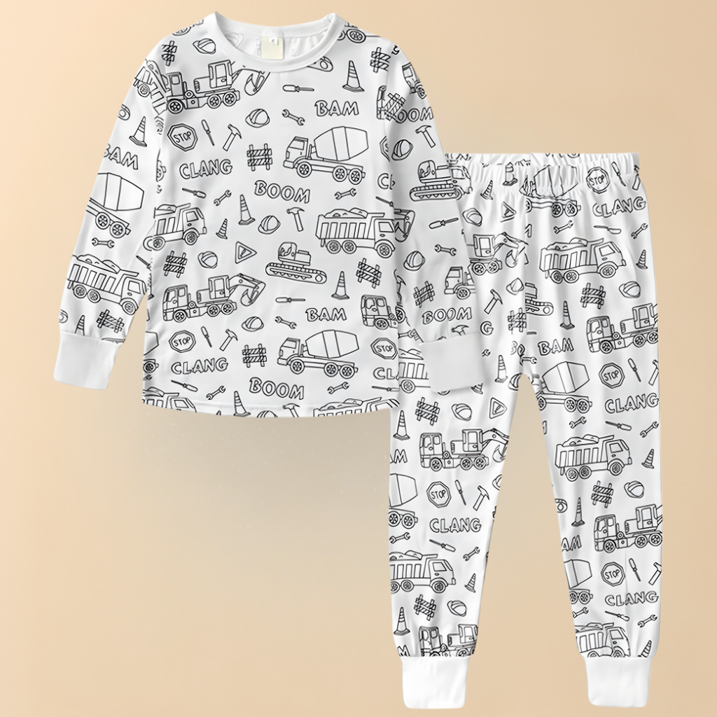 Noelle | Kids Christmas Pajama Set | Holiday Print Sleepwear-Kids Pajama-Pick NewYork