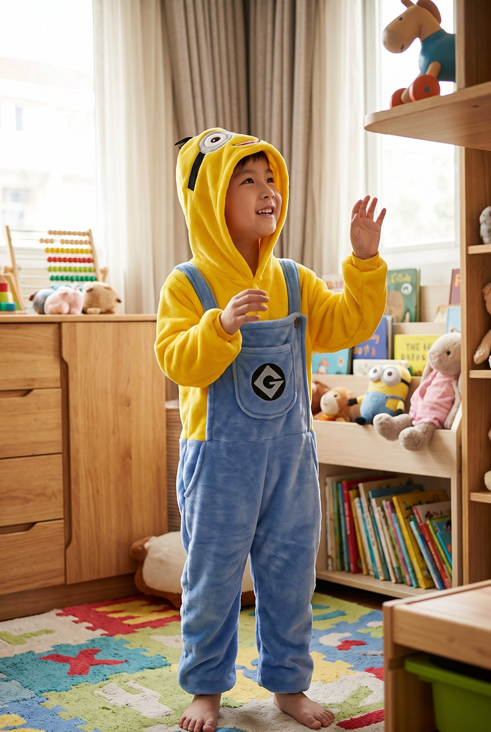 Finley | Kids Character Costume Jumpsuit | Hooded One Piece Fancy Dress Wear-Kids Costume-Pick NewYork