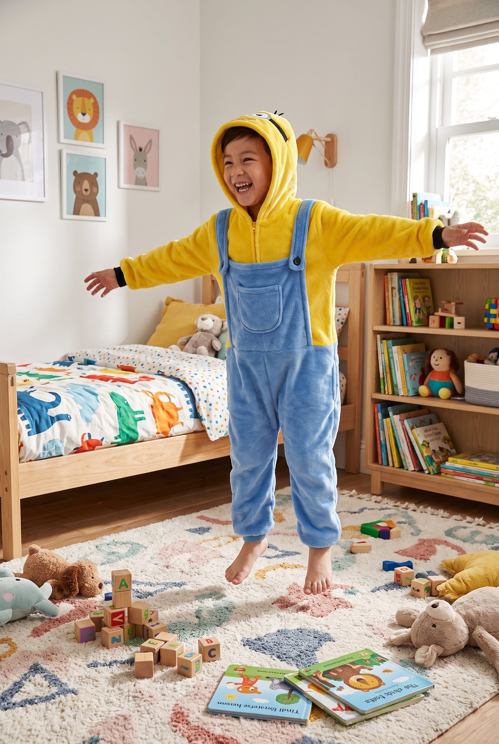 Finley | Kids Character Costume Jumpsuit | Hooded One Piece Fancy Dress Wear-Kids Costume-Pick NewYork