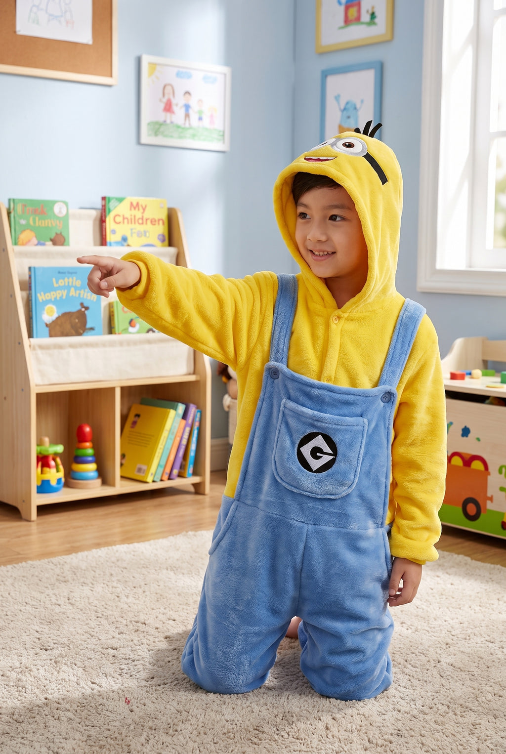 Finley | Kids Character Costume Jumpsuit | Hooded One Piece Fancy Dress Wear-Kids Costume-Pick NewYork