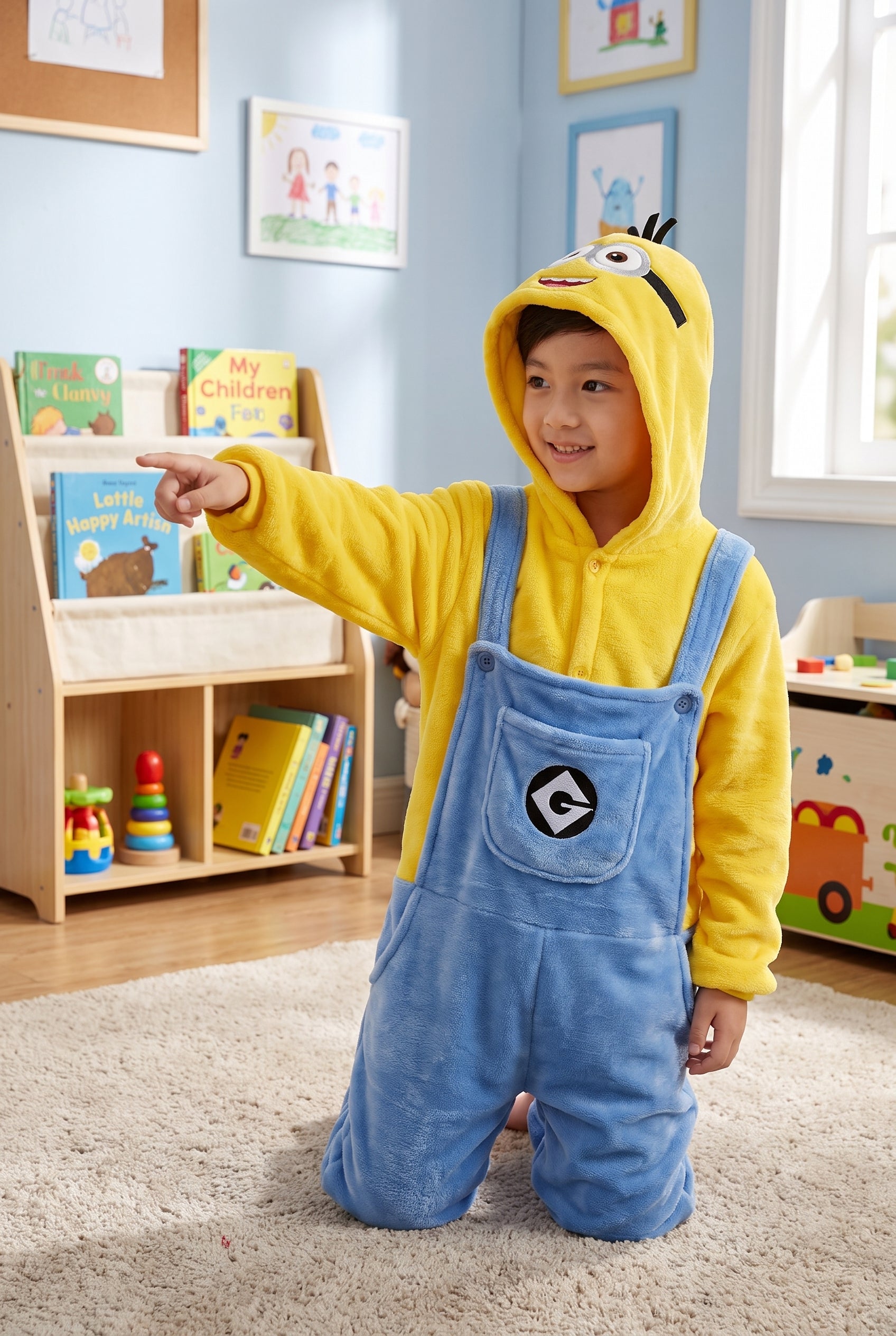 Finley | Kids Character Costume Jumpsuit | Hooded One Piece Fancy Dress Wear-Kids Costume-Pick NewYork