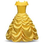 Florence | Girls Princess Costume Dress | Ruched Skirt Off Shoulder Fancy Dress Wear-Kids Costume-Pick NewYork