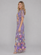 Genevra | Women's Floral Maxi Dress | Embroidered Wedding Guest Dress-Women Dress-Pick NewYork