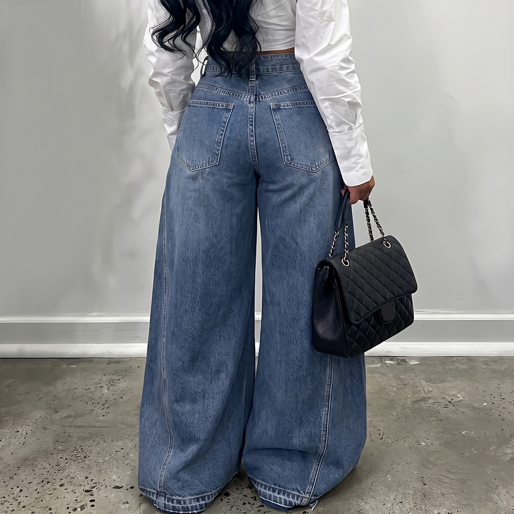 Harper | Women's Wide-Leg Jeans | Floor-Length-PNY