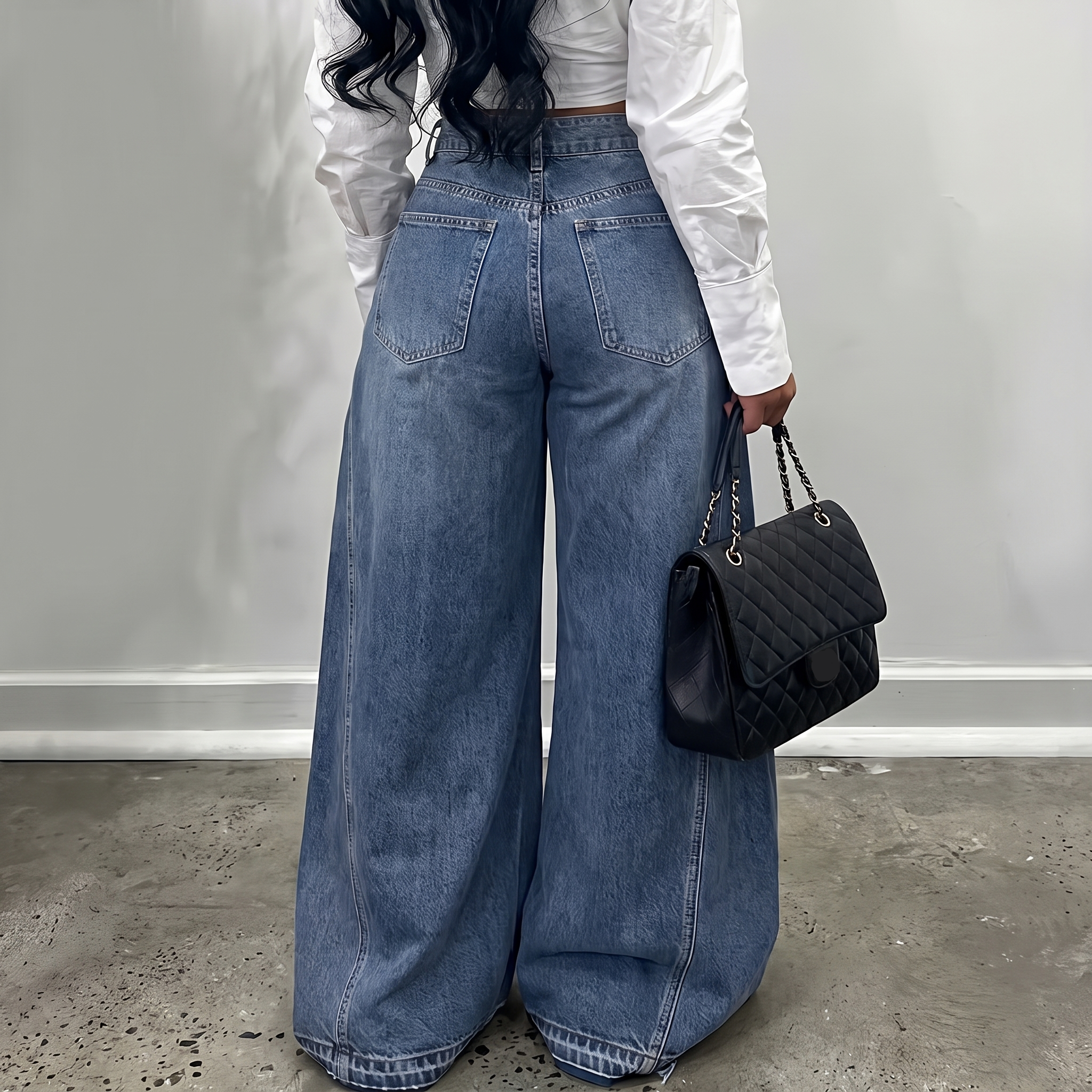 Harper | Women's Wide-Leg Jeans | Floor-Length-PNY