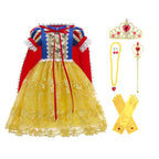 Harriet | Girls Princess Costume Dress | Puff Sleeve Embroidered Dress Fancy Dress Wear-Kids Costume-Pick NewYork