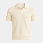 Hudson | Men's Knit Polo Shirt | Short Sleeve Smart Casual-Men Polo-Pick NewYork