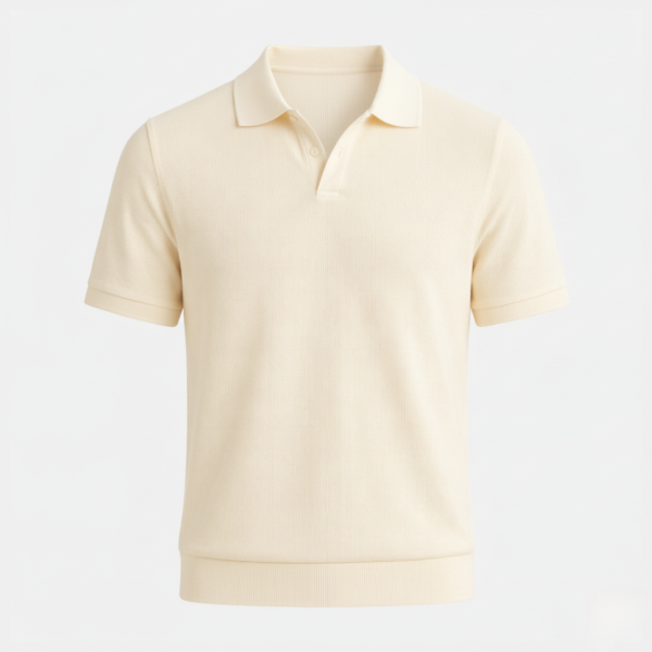 Hudson | Men's Knit Polo Shirt | Short Sleeve Smart Casual-Men Polo-Pick NewYork