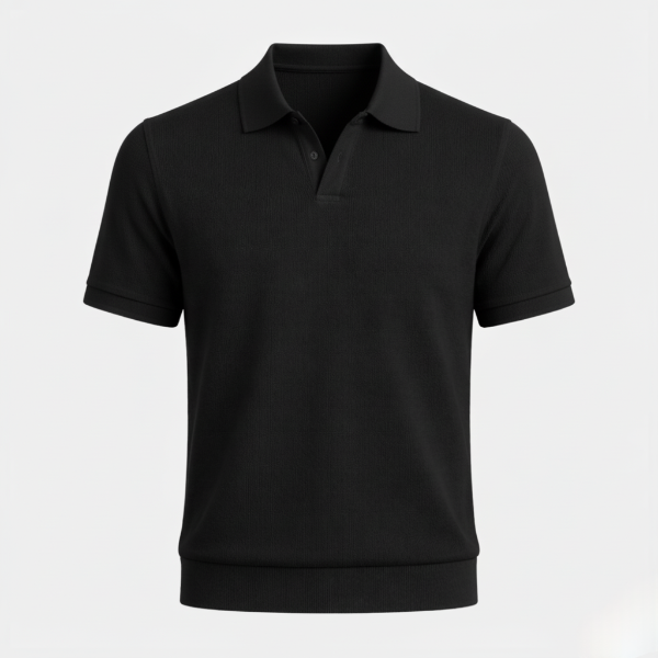 Hudson | Men's Knit Polo Shirt | Short Sleeve Smart Casual-Men Polo-Pick NewYork