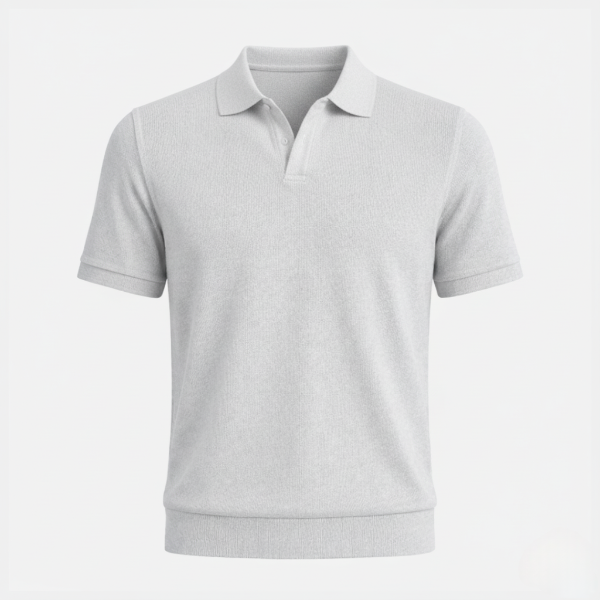 Hudson | Men's Knit Polo Shirt | Short Sleeve Smart Casual-Men Polo-Pick NewYork