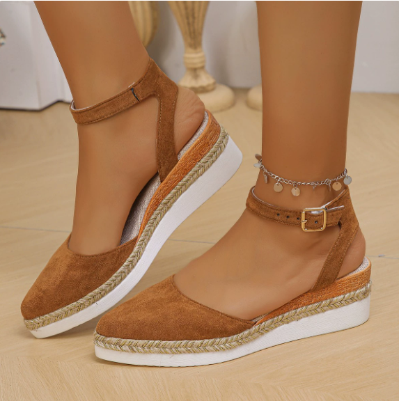 Victoria | Women's Wedge Sandals | Open Toe-Women Shoes-Pick NewYork