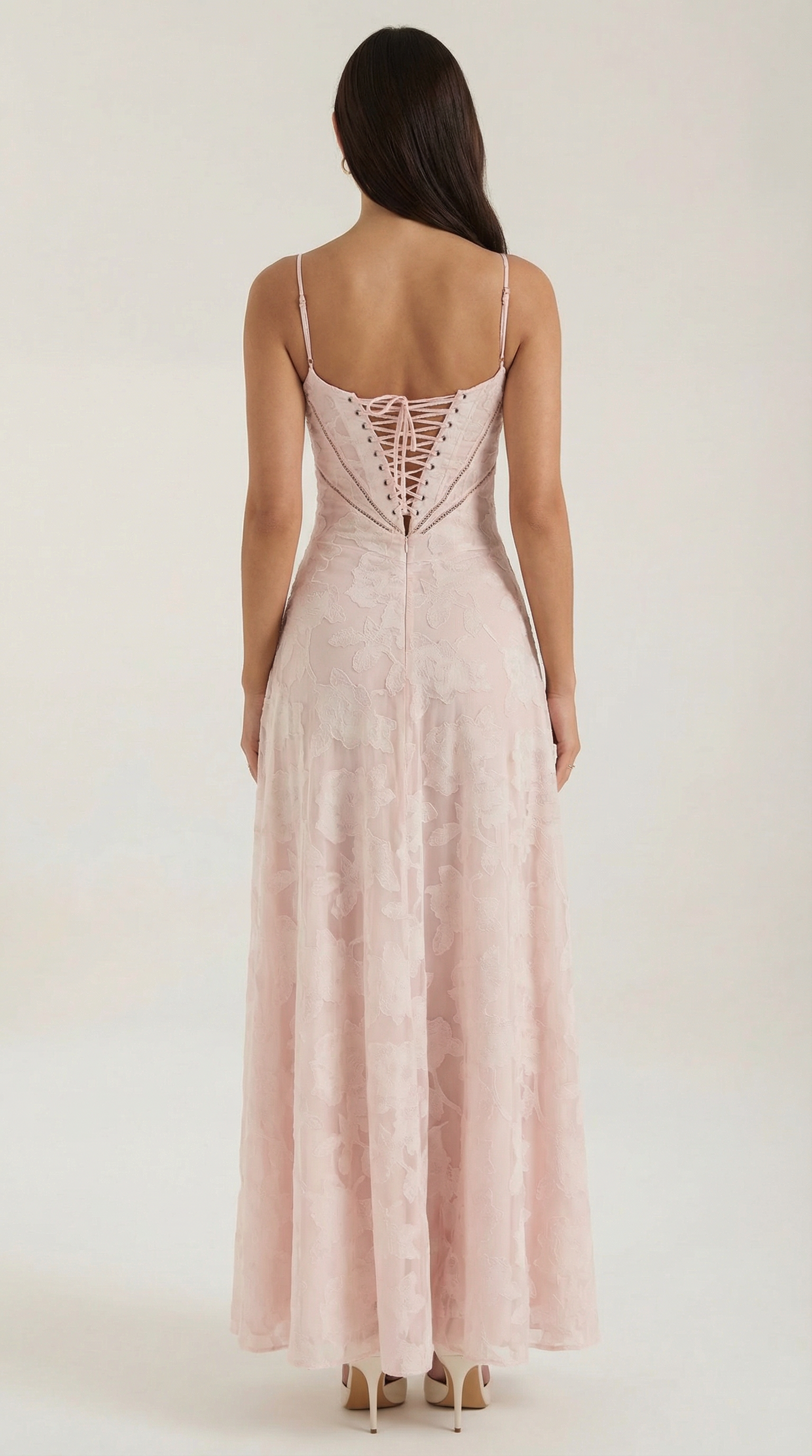 Isla | Women's Floral Applique Maxi Dress | Sweetheart Neck Wedding Guest-Women Dress-Pick NewYork