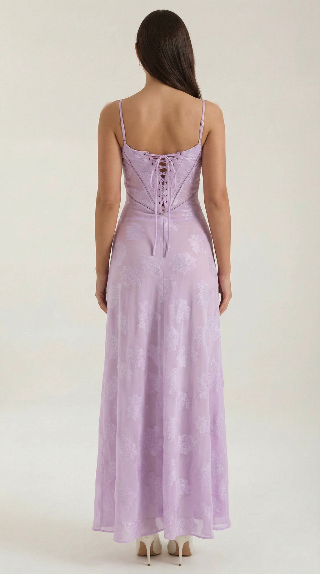 Isla | Women's Floral Applique Maxi Dress | Sweetheart Neck Wedding Guest-Women Dress-Pick NewYork