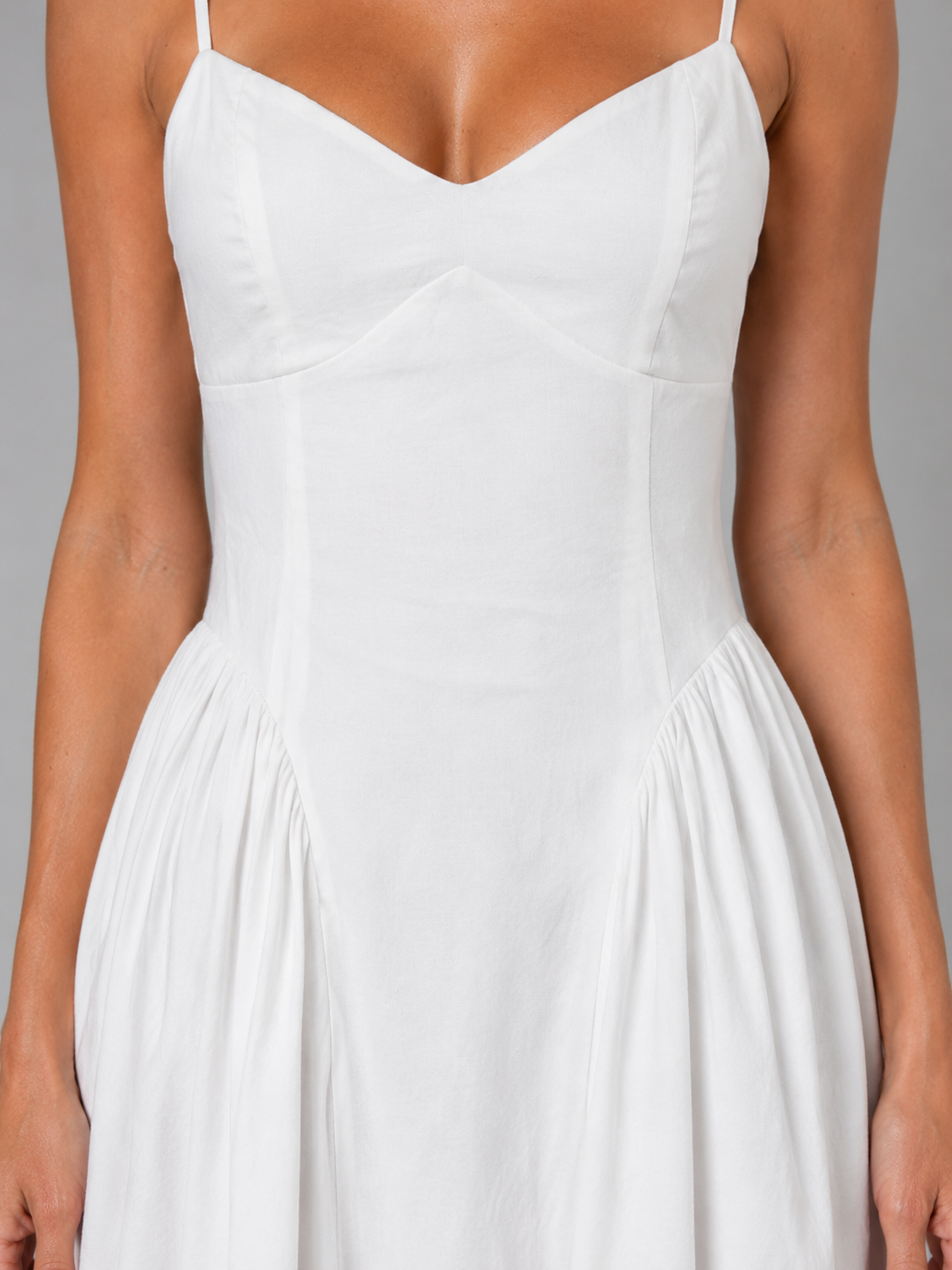 Juliette | Women's A Line Maxi Dress | Spaghetti Strap Bridal Shower Dress-Women's Dress-Pick NewYork