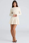 Juliette | Women’s Mini Dress | Long Sleeve Engagement Party-Women Dress-Pick NewYork