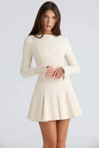 Juliette | Women’s Mini Dress | Long Sleeve Engagement Party-Women Dress-Pick NewYork