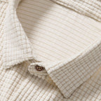 Landon | Men’s Shirt And Shorts Set | Button Front Drawstring Casual Wear-Men Outfit Set-Pick NewYork