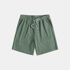 Landon | Men’s Shirt And Shorts Set | Button Front Drawstring Casual Wear-Men Outfit Set-Pick NewYork