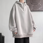 Liam | Men's High-Neck Hoodie | Quarter-Zip-PNY